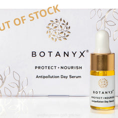 BOTANYX Antipollution Day Serum with packaging on a white background.